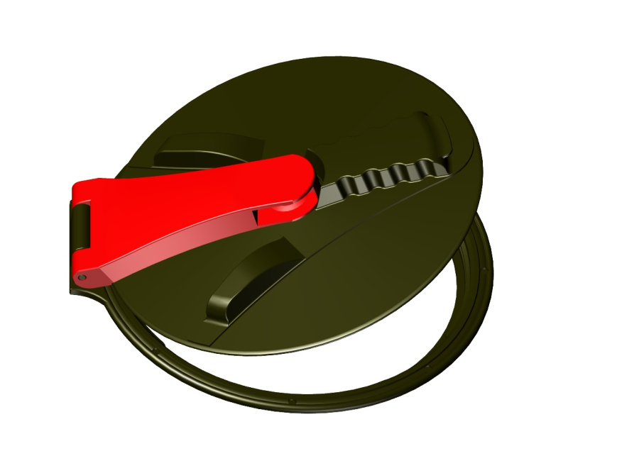 Крышка откидная для емкости